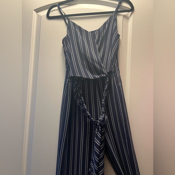Michael Kors Navy Blue Stripe Romper/Jumpsuit - Picture 4 of 4